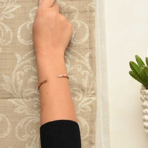 Alternative view of Metal bracelet gold