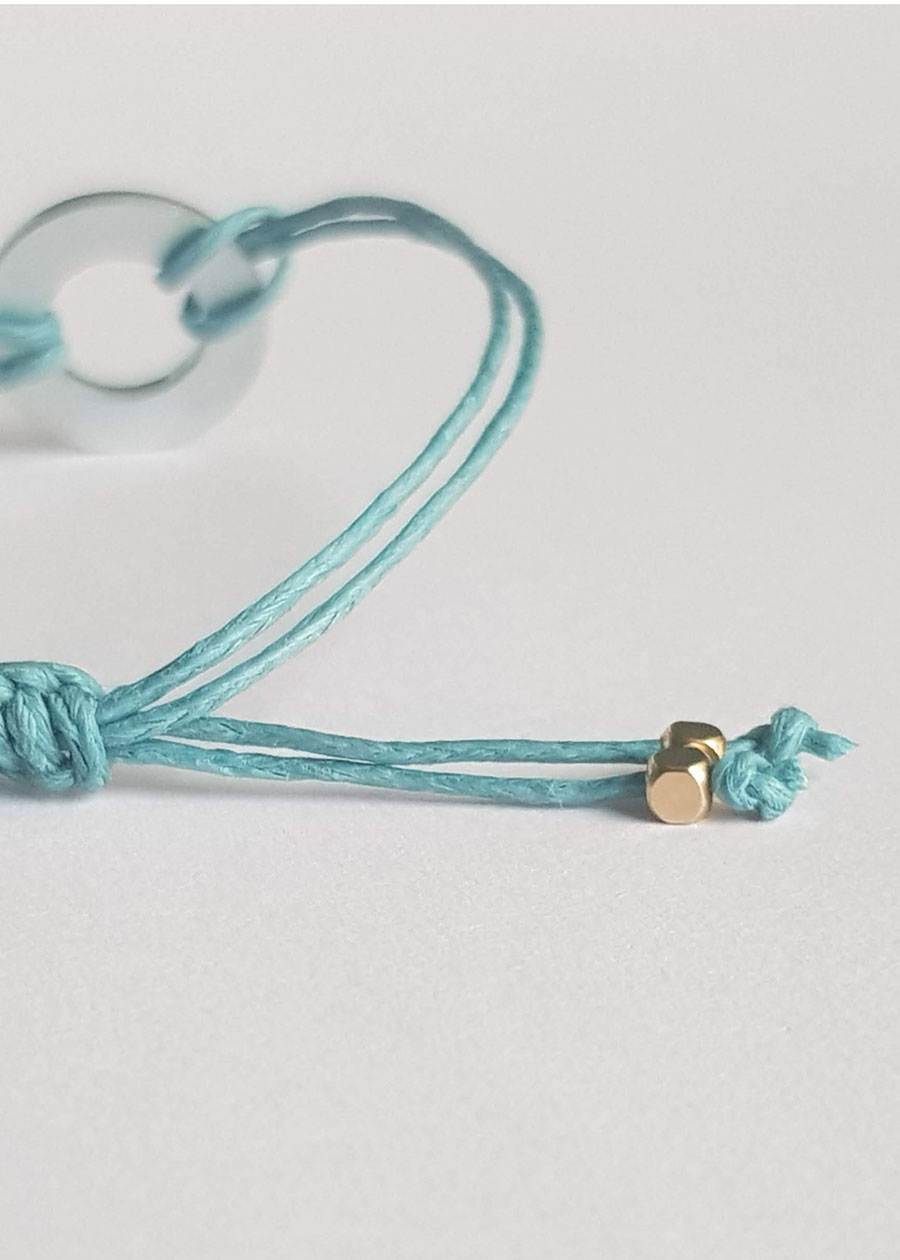 RAdezain--Väike-seibivõru--helesinine-kuldse-kaunistusega