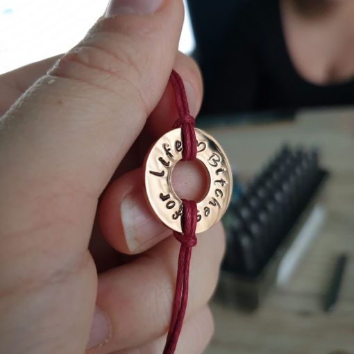 Alternative view of Rose gold ühekordne seibivõru