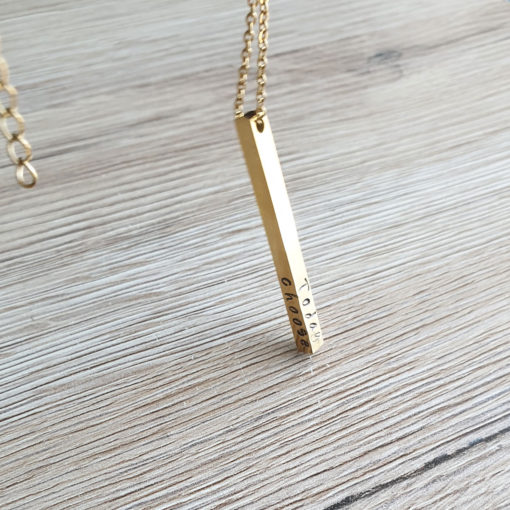 Alternative view of Piklik kaelakee kuldne