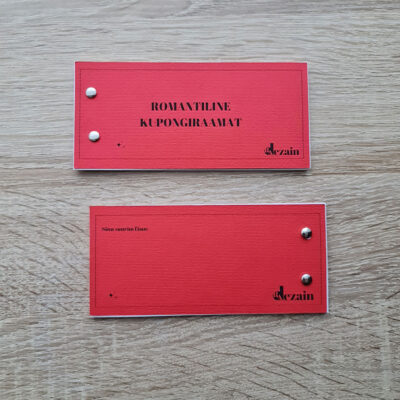 Alternative view of Romantiline kupongiraamat - 20 romantilist tegevust