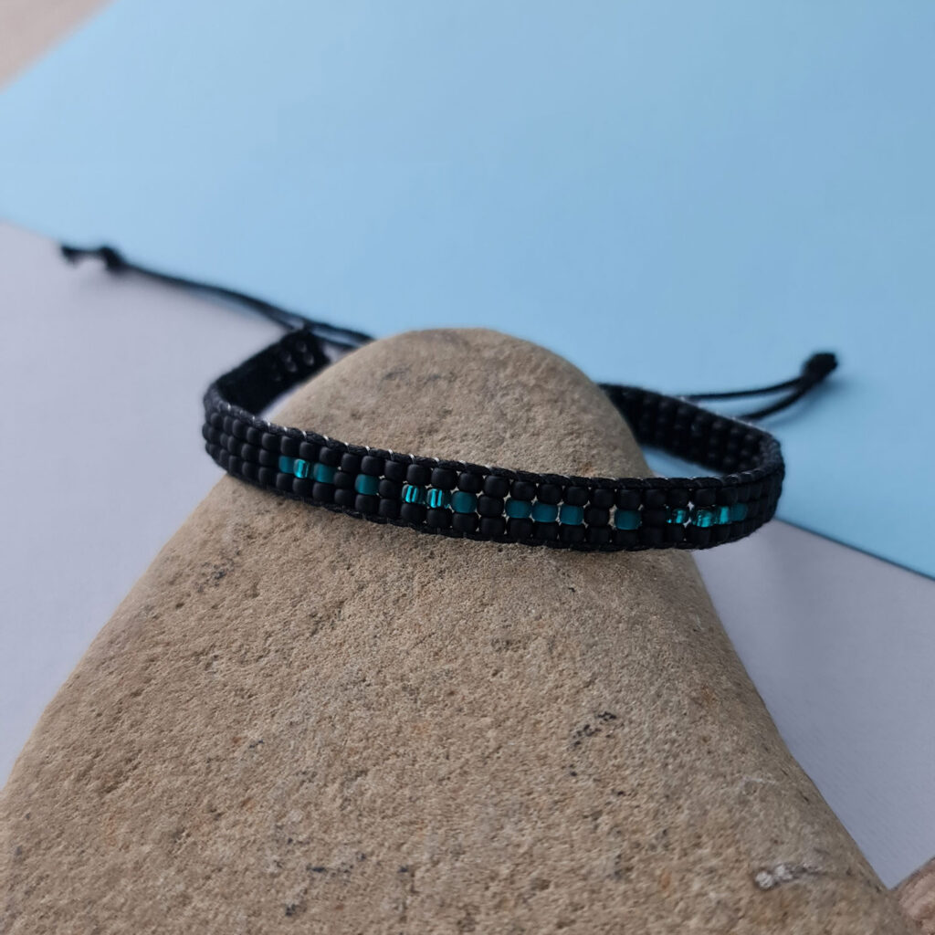 3-row Morse code bracelet with your message | RAdezain