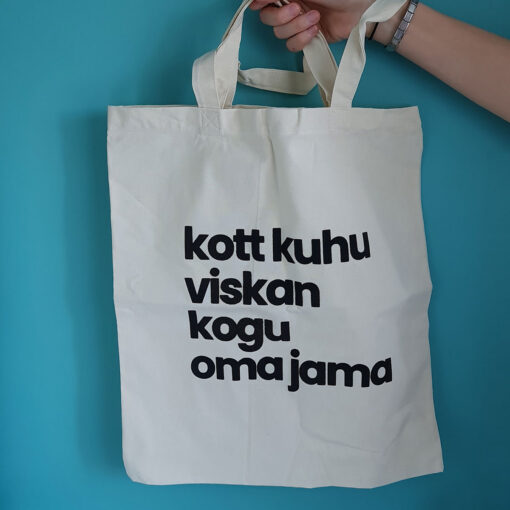 Bag with message