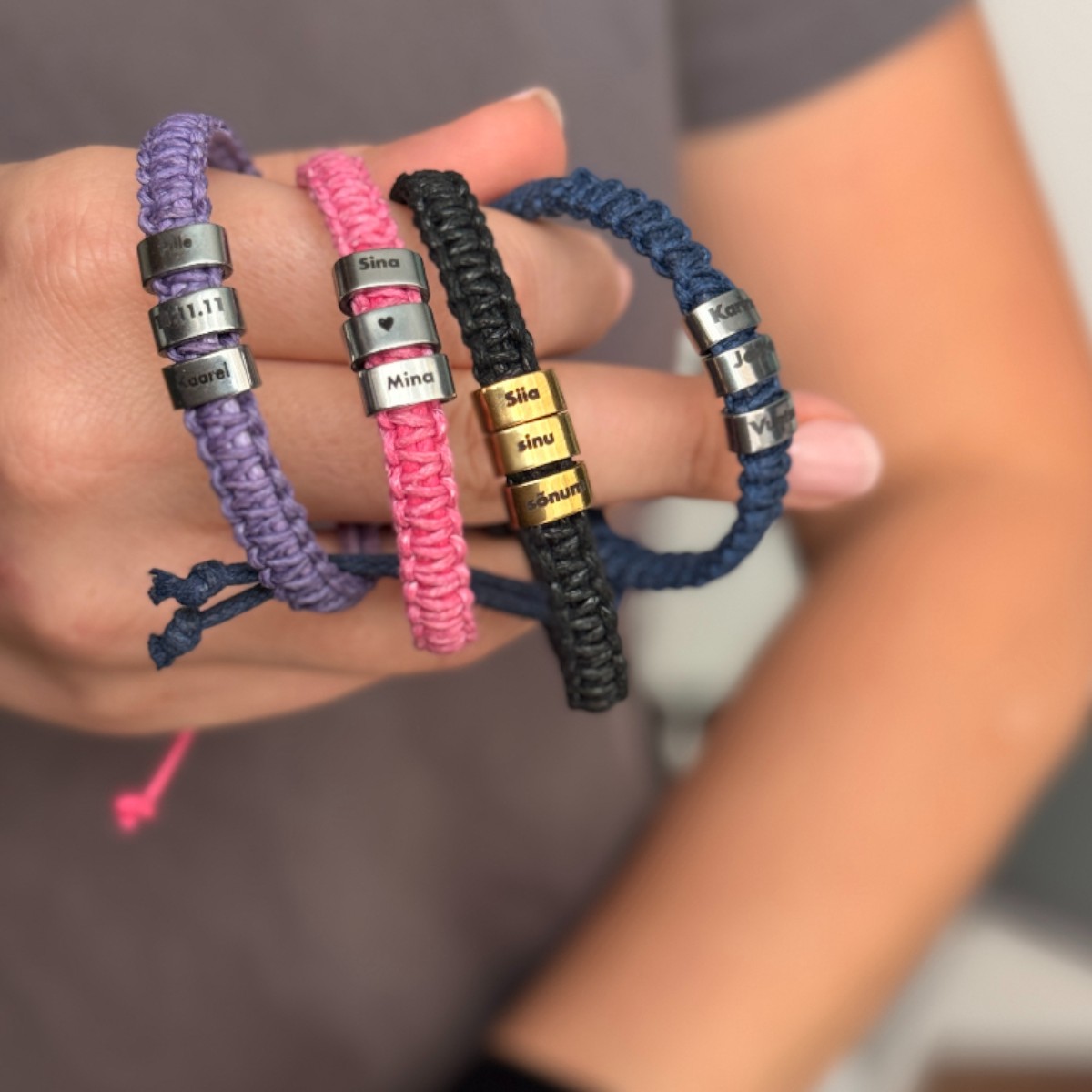 Graveeritav käevõru paaridele ”Tugev side” - Image 2