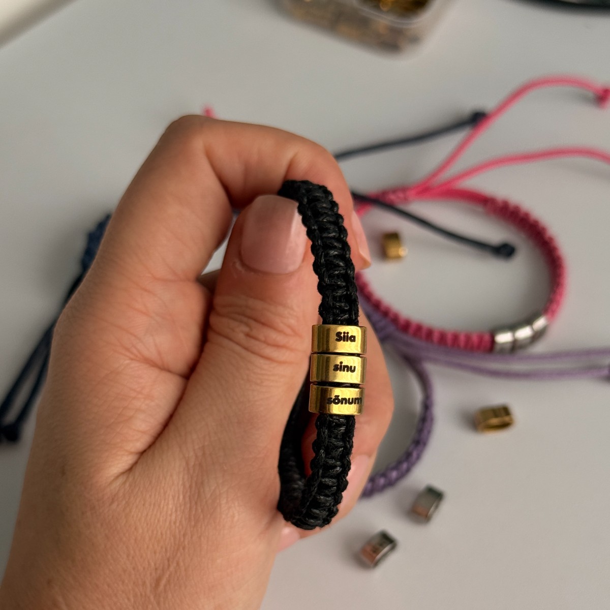 Graveeritav käevõru paaridele ”Tugev side” - Image 9