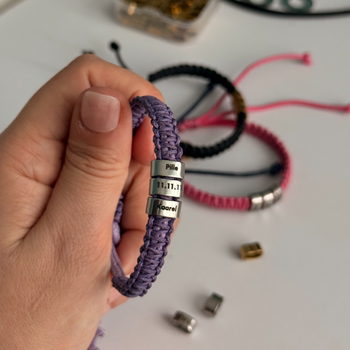 Graveeritav käevõru paaridele ”Tugev side” - Image 7