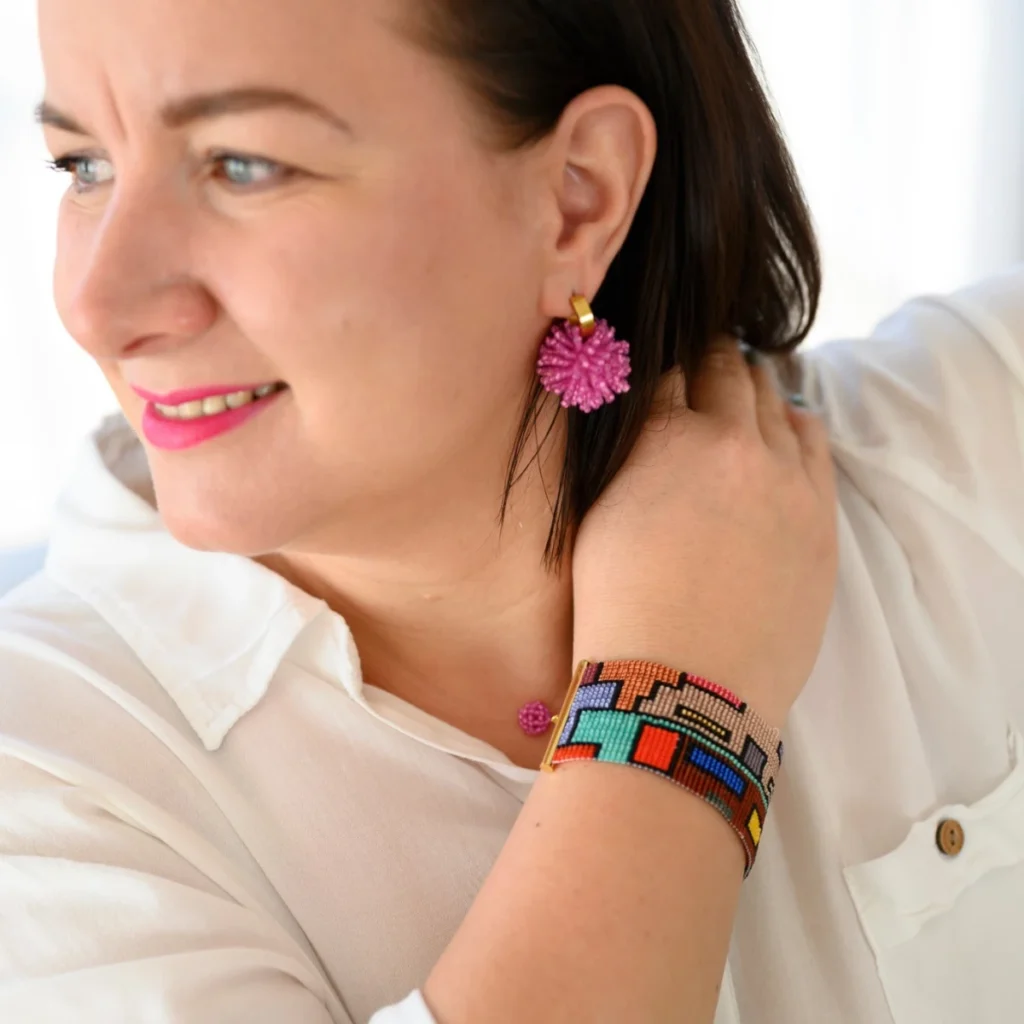 Nishiki wide bracelet